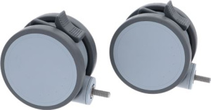 КОЛЕСО ПОВОРОТНОЕ С ТОРМОЗОМ 2 ШТ RATIONAL 87.01.934S