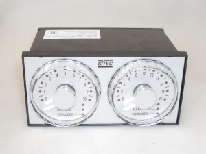 ДВОЙНОЙ ТАЙМЕР 72X144 24 VAC