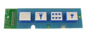 ПЛАТА СО СЛУЖЕБНЫМИ КНОПКАМИ NUOVA SIMONELLI 04900704