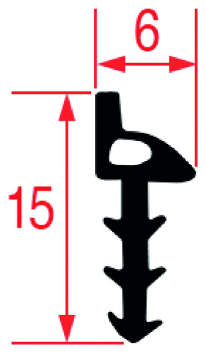 5038338. УПЛОТНИТЕЛЬ КАРЕТКИ ПЕЧИ 680ММ RATIONAL 24.00.701P