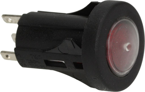 3319270. КРАСНЫЙ ОДНОПОЛЮСНЫЙ ВЫКЛЮЧАТЕЛЬ 3А 250В ELECTROLUX PROFESSIONAL 0005190500