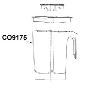 СТАКАН ДЛЯ БЛЕНДЕРА FIMAR CO9175