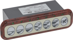 БЛОК КНОПОЧНОЙ ПАНЕЛИ - 7 КНОПОК 230V