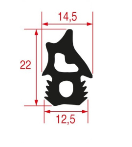 УПЛОТНИТЕЛЬ ДЛЯ ПЕЧИ UNOX KGN1629A