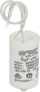 КОНДЕНСАТОР 5МКФ С ПРОВОДОМ