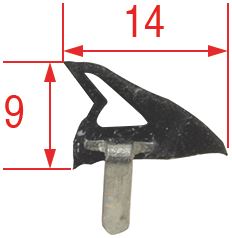 ПРОКЛАДКА ДВЕРЦЫ ДУХОВКИ 530X300 ММ