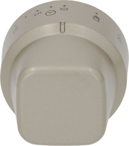 KNOB SILVER Ø 45 MM 0-60'