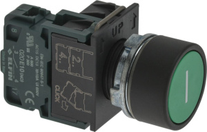 ЗЕЛЕНАЯ ПУСКОВАЯ КНОПКА 10 А 600 В