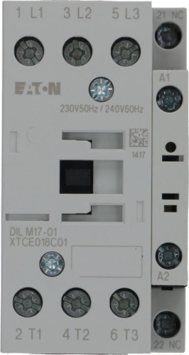 5808647. TELERUTTORE DIL M17-01 7,5KW-35A MOELLER LAINOX LA65140710