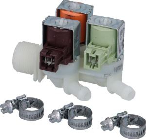 КЛАПАН ЭЛЕКТРОМАГНИТНЫЙ ТРЕХХОДОВОЙ 180° RATIONAL 50.01.050S