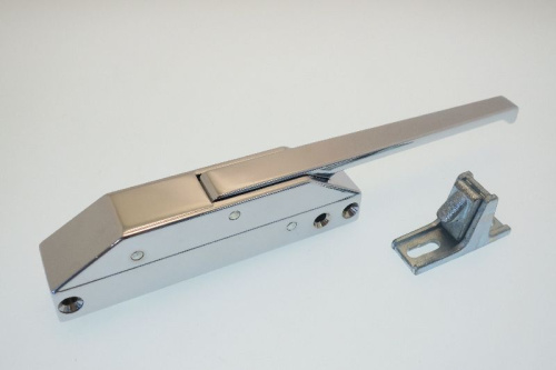 4093081. РУЧКА ДВЕРИ ПЕЧИ В СБОРЕ 190X29 ММ