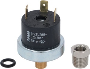 РЕЛЕ ДАВЛЕНИЯ 500/350 МБАР Ø 1/8"