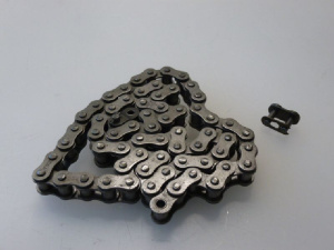 ЦЕПЬ СПИРАЛИ С ФИКСАТОРОМ И ФАЛЬШИВЫМ ЗВЕНОМ