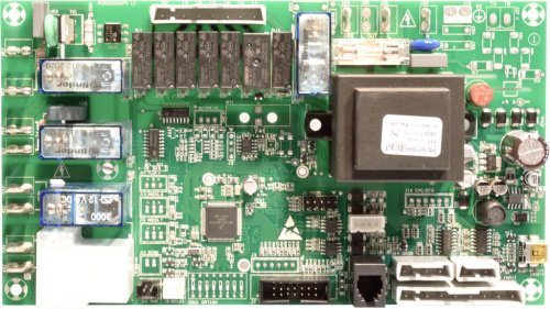 7122034. ПЛАТА  EVO2 BASE ELCA 12 РЕЛЕ