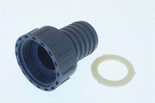 5144853. ПЕРЕХОДНИК НА СЛИВНОЙ ШЛАНГ 1"1/4X32  ПРЯМОЙ