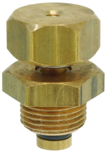 VACUUM VALVE Ø 3/8"M WITH WEIGHT