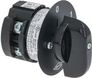 ПАКЕТНЫЙ ПЕРЕКЛЮЧАТЕЛЬ, ПОЗИЦИИ 0-1 25A 690V