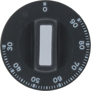 РУКОЯТКА ЧЕРНАЯ  Ø 50 MM 0-90°C