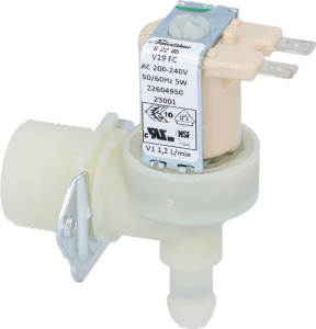 ЭЛЕКТРОМАГНИТНЫЙ КЛАПАН 1ХОД. 90°