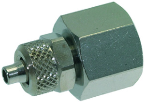 ПРЯМОЙ ШТУЦЕР 1/4"F Ø 6/4