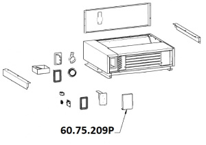 КРЫШКА РАСПРЕДЕЛИТЕЛЬНОЙ КОРОБКИ RATIONAL 60.75.209P