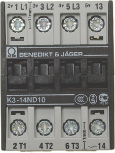 КОНТАКТОР BENEDIKT/JAGER K3-14ND10