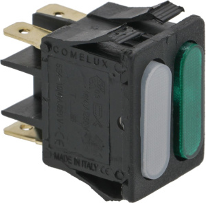 ДВОЙНАЯ ИНДИКАТОРНАЯ ЛАМПА - ЗЕЛЕНОГО И БЕЛОГО ЦВЕТОВ, 230 В