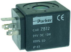 КАТУШКА PARKER ZB12 24VDC 12ВТ