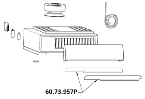 ПАНЕЛЬ ПЕРЕДНЯЯ ULTRAVENT RATIONAL 60.73.957P