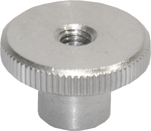 РИФЛЕНАЯ ГАЙКА M6 НЕРЖ.