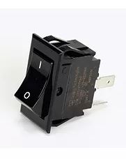 ВЫКЛЮЧАТЕЛЬ ПОВОРОТНЫЙ,125-277 В,20 А, ЧЕРНЫЙ