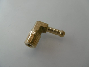 ФИТИНГ МЕДНЫЙ 90° 1/8"M - Ø 5 ММ