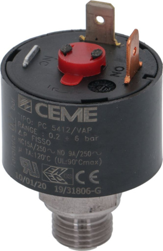 KVL1065A. РЕЛЕ ДАВЛЕНИЯ ДЛЯ ПЕЧИ UNOX KVL1065A