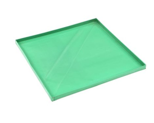 E2S SOLID BASKET 11"X11" GREEN MERRYCHEF 32Z4093