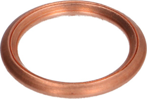 УПЛОТНИТЕЛЬ ОВАЛЬНЫЙ МЕДНЫЙ  Ø 14X10X1,6 MM