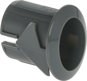 КОРПУС КНОПКИ 17X13 ММ ОВАЛЬНЫЙ, GRA