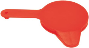 ПРОБКА ДЛЯ ЕМКОСТИ МОЮЩИХ СРЕДСТВ, КРАСНАЯ