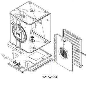 ПОДДОН КАПЛЕСБОРНИК ЛЕВЫЙ FAGOR 12152384