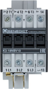 КОНТАКТОР BENEDIKT/JAGER K3-18NBV10 RATIONAL 40.06.454P