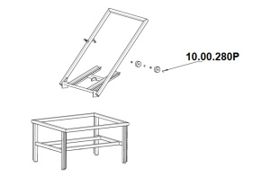 ВИНТ HM 8X12 A2 RATIONAL 10.00.280P