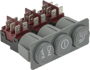 3-КНОПОЧНЫЙ ВЫКЛЮЧАТЕЛЬ DOMINO