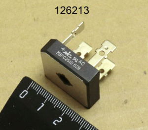 ДИОДНЫЙ МОСТ KBPC2510 25А 1000В FASTON LAINOX LA65301760