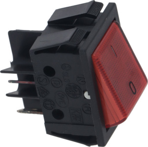 ПЕРЕКЛЮЧАТЕЛЬ С ИНДИКАТОРНОЙ ЛАМПОЙ 220V CIMBALI 532-007-300