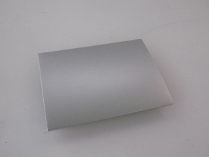 ФРОНТАЛЬНАЯ ПАНЕЛЬ СЕРЕБРИСТАЯ 117X87 MM