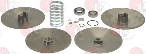 40D0065. ВАЛ СО ШКИВАМИ В КОМПЛЕКТЕ