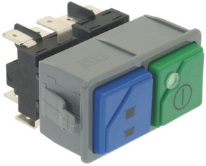 ВЫКЛЮЧАТЕЛЬ ДВОЙНОЙ 16А 250В