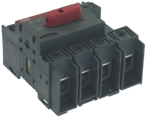 РУБИЛЬНИК ABB OT125F4N2 125A COMENDA 120745