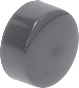 КНОПКА СЕРАЯ КРУГЛАЯ Ø 21 ММ