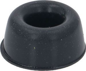 НОЖКА САМОКЛЕЮЩАЯСЯ ЧЕРНАЯ  Ø 22X10 MM