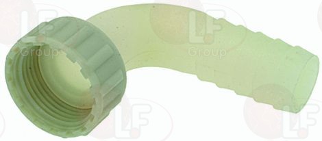 3349212. СЛИВНОЕ КОЛЕНО СО СТОПОРНОЙ ГАЙКОЙ